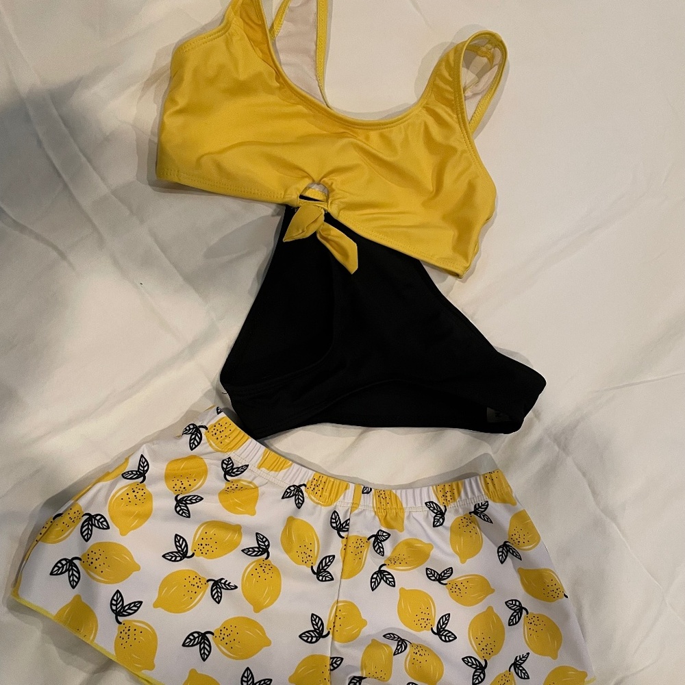 Bikini with coverup
